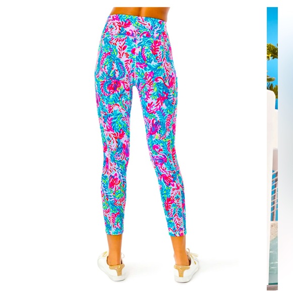 Lilly Pulitzer Legging Luxeletic High Rise Midi - Picture 3 of 5